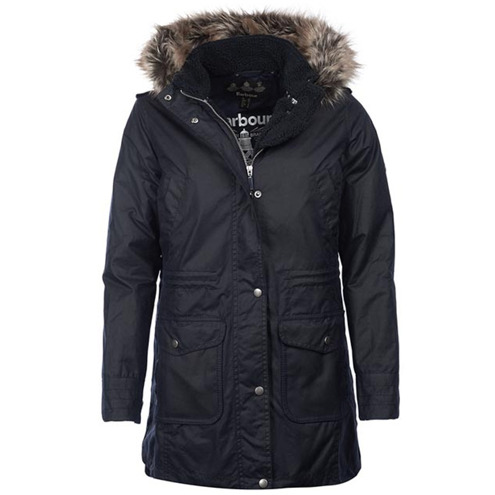 Barbour Dames waxjas Bridport Navy