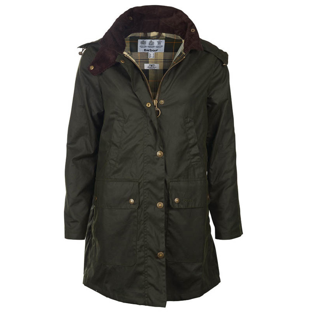 Barbour Dames waxjas Border Sage