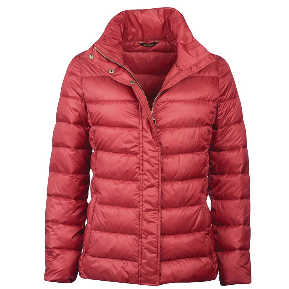 Barbour Damesjas Farne Quilt Rood