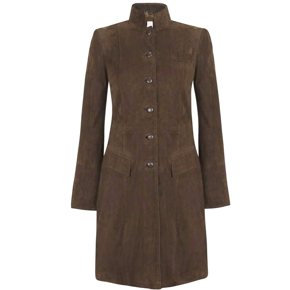 Anna Lascata Dames Long coat tuffler