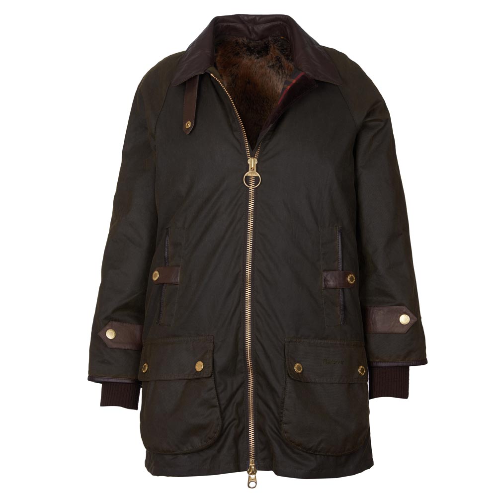 Barbour Dames waxjas Norwood olive