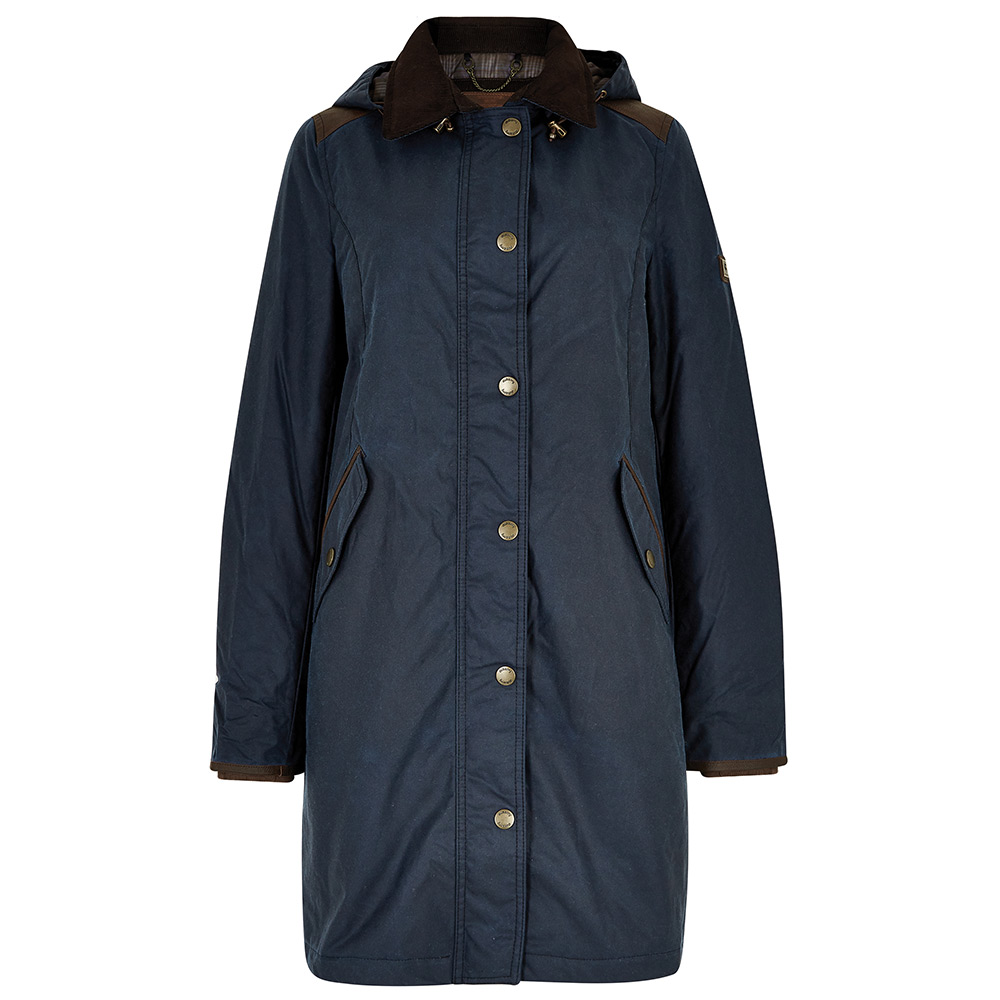 Dubarry Dames waxjas Ormond Ocean blue