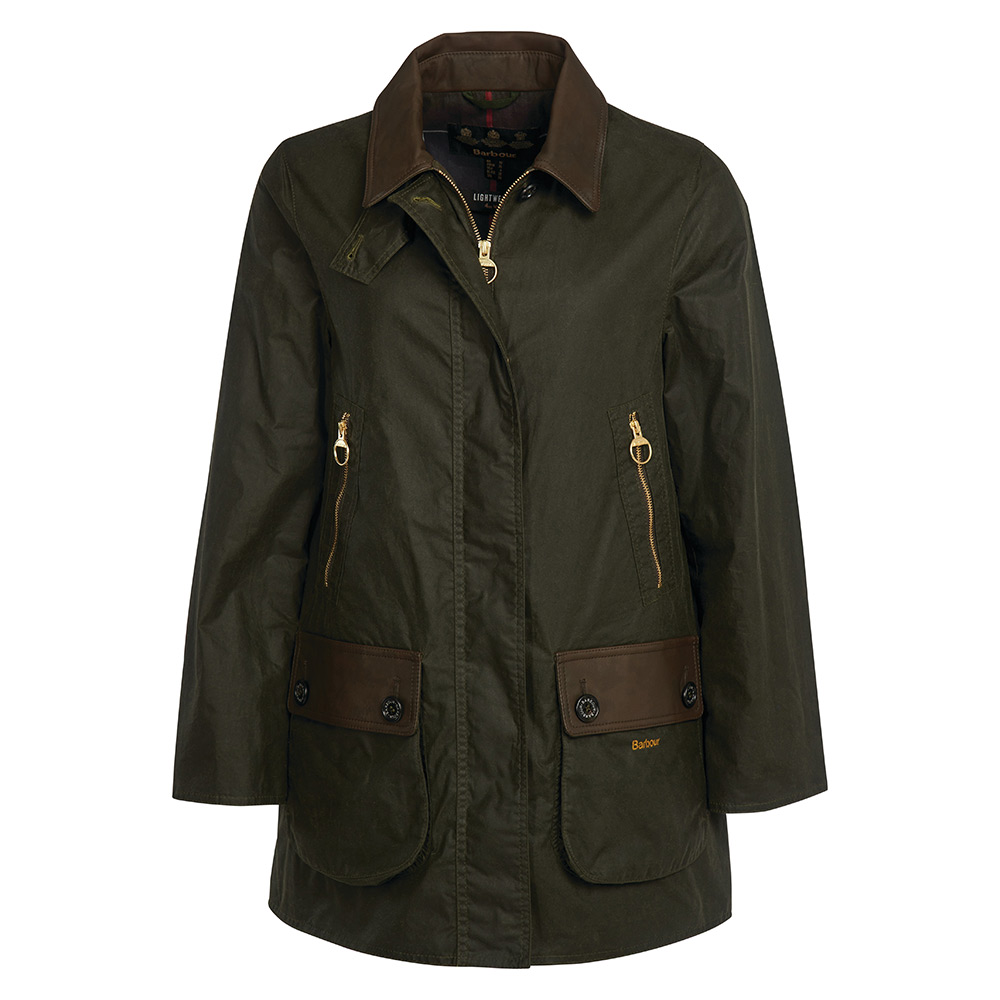 Barbour Dames waxjas Buscot Olive Classic