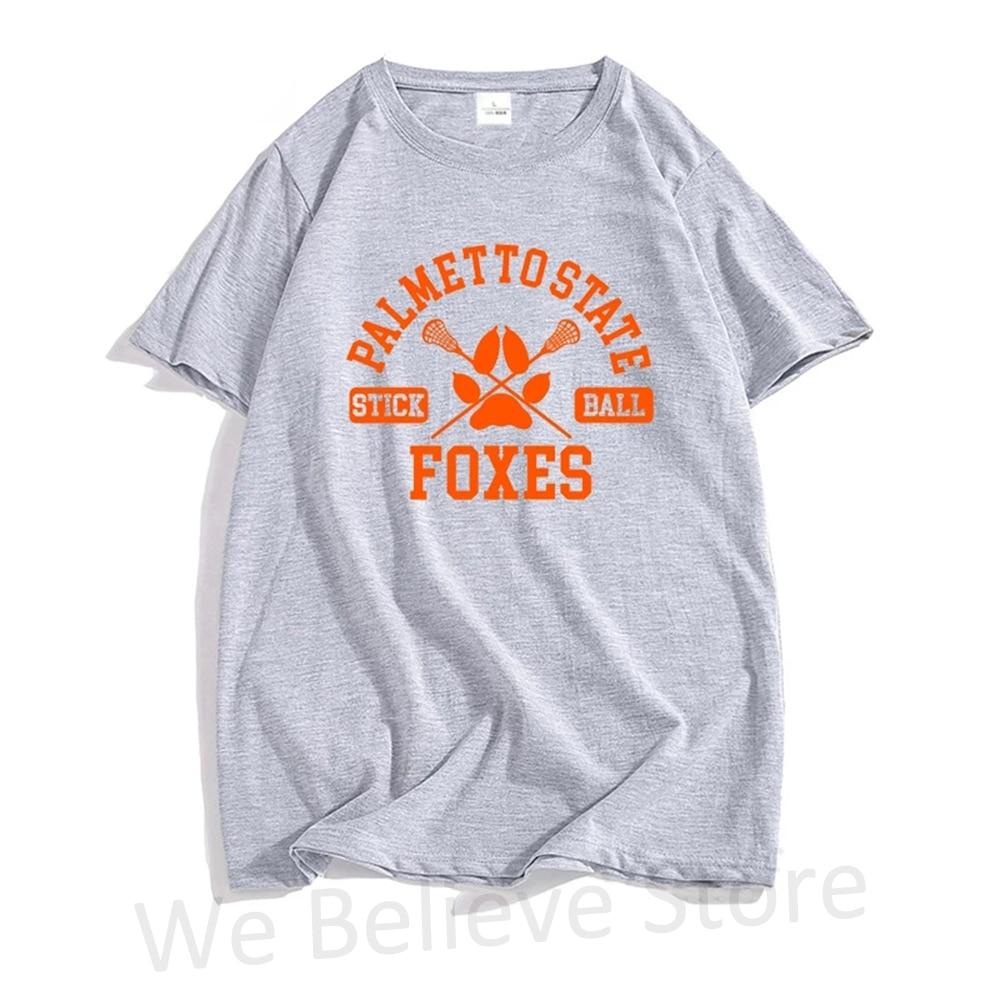 WE BELIEVE Alles voor The Game Palmetto State Foxes Andrew Minyard T-shirt Heren Dames PSU Foxes Palmetto State University T-shirts Casual Tops 2XL