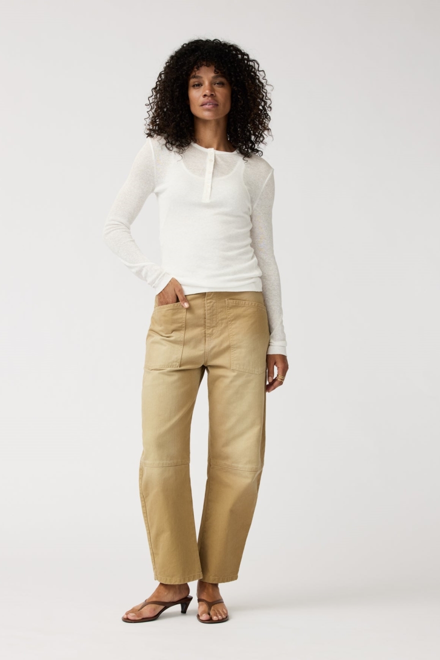 Alchemist Damen vegan Hose Heather Sand