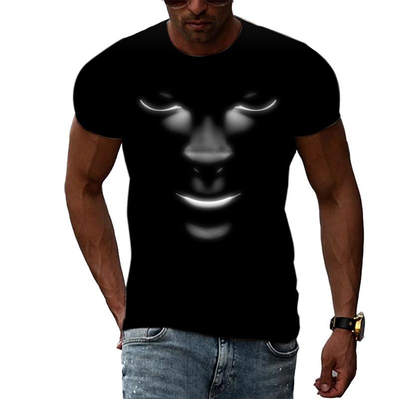 Wengy 2 Zomer Persoonlijkheid Smaak Creativiteit grafische t-shirts Voor Mannen Mode Casual Hip Hop harajuku stijl Print korte mouw T-shirt M