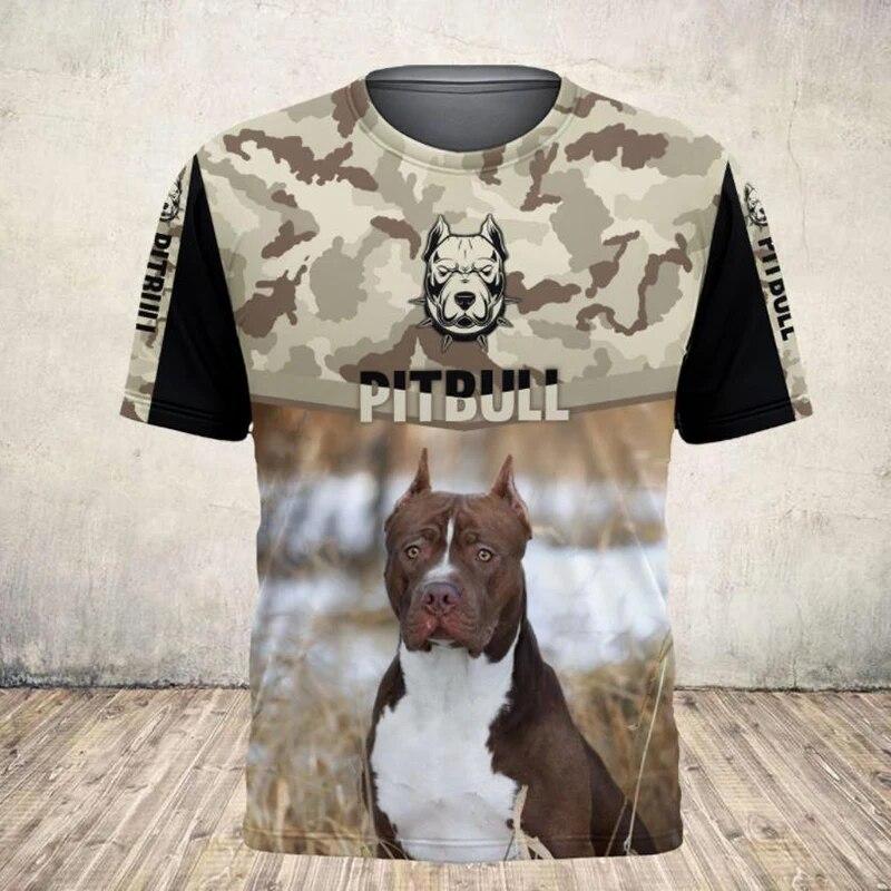 ETST 03 Unisex Hond 3D Print T-shirt Voor Mannen Kleding Zomer Tops Korte Mouw Crewnack Fashion Casual Oversized Tees Shirt Camisetas L