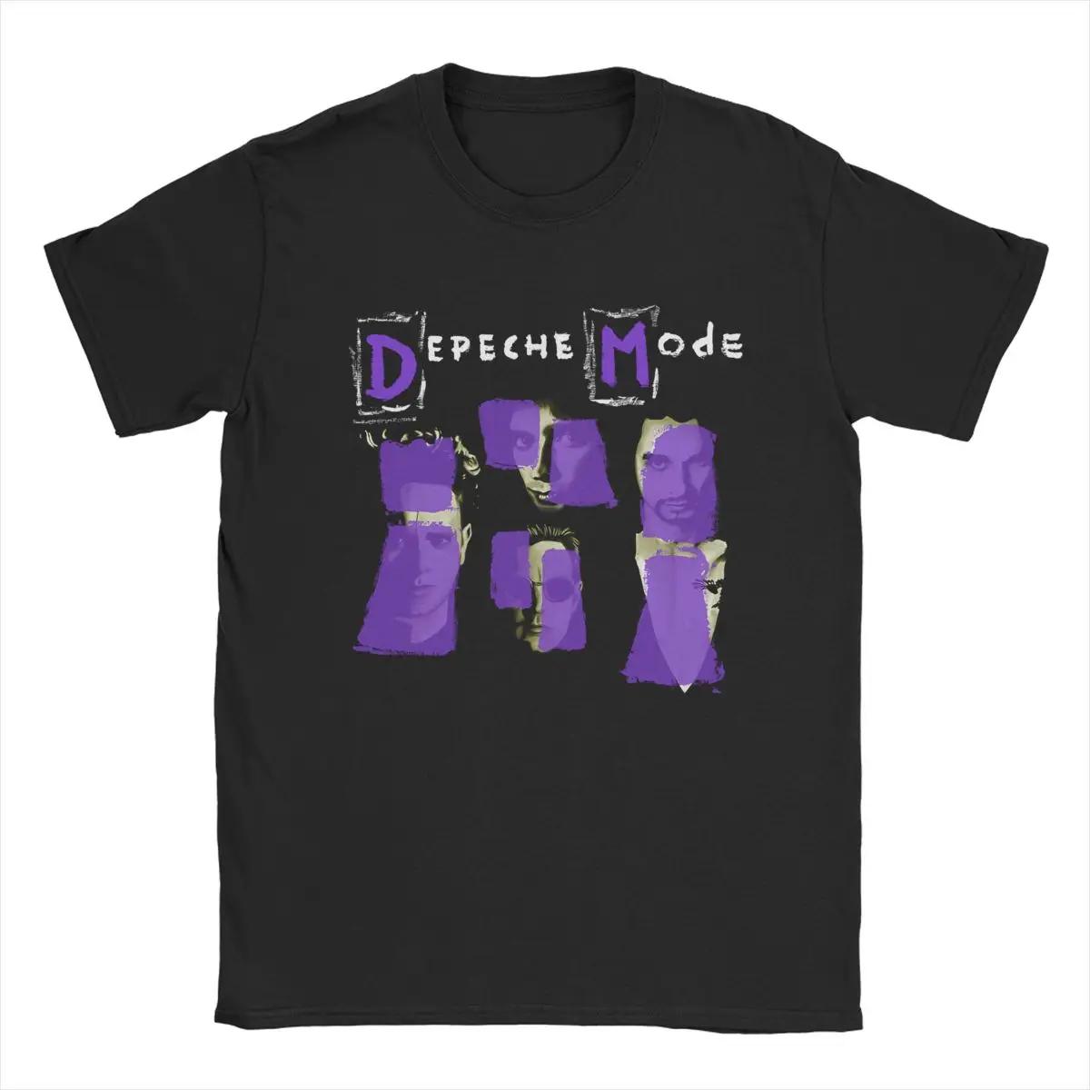 Comfortable season Depeches Cool Modes Heren T-shirts Mode T-shirt Korte Mouw O-hals T-shirts 100% Katoen Cadeau-idee Kleding XL zwart