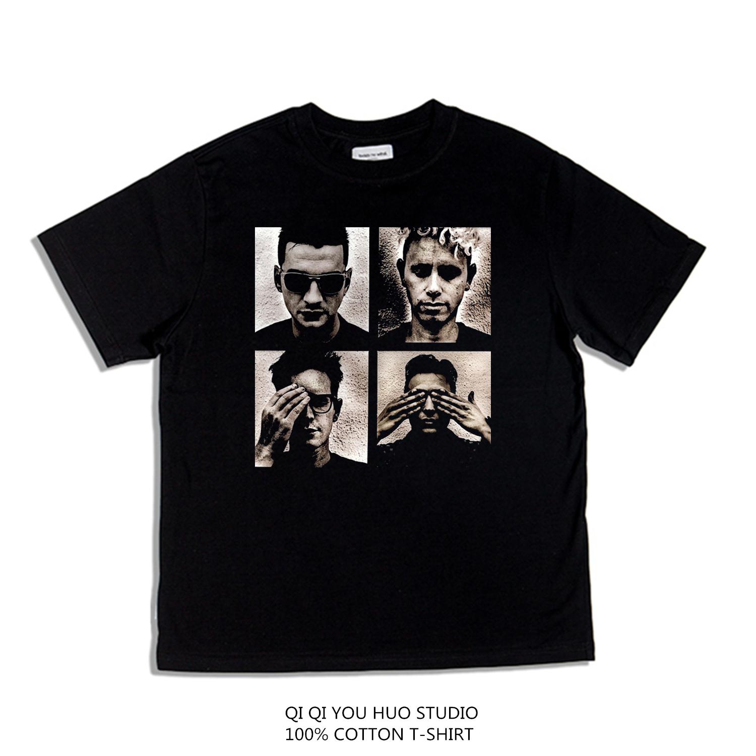 The best product for you 2025 Men Women T Shirt Casual Depeche Negative Skull Mode T-shirt Graphic Oversized Sport Tops Clothing Streetwear Tops XL
