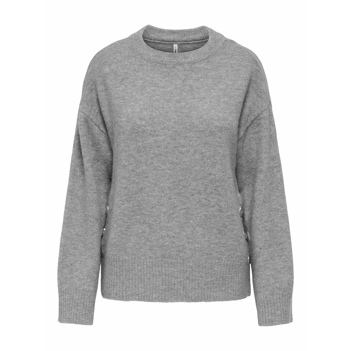 Only Gebreide trui ONLRENE LIFE LS BUTTON O-NECK CC KNT