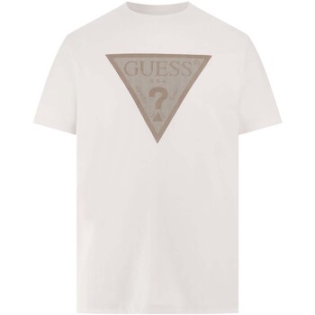 Guess T-shirt Korte Mouw  Cn Ss Triangle Logo Tee