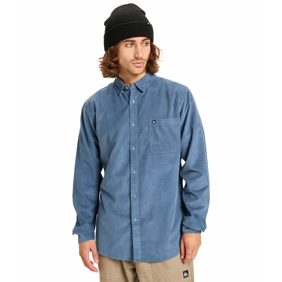Quiksilver Overhemd met lange mouwen SMOKE TRAIL CORD