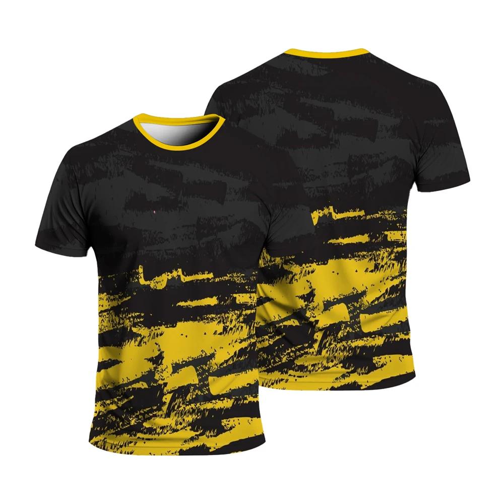 ETST WENDY 005 Zomer Mode Sport Sneldrogend Heren Dames Los Comfortabel Dagelijks Casual Ronde Hals Korte Mouw T-shirt Kan DIY Logo Toevoegen Tops 2XL