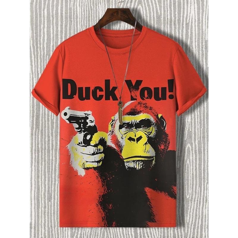 Bobby3 Heren Dieren Grappige Kat Bedrukt T-shirt Korte Mouw Tees Tops 3D Print O-Hals Shirts Feest Zomer Casual Herenkleding 2XL