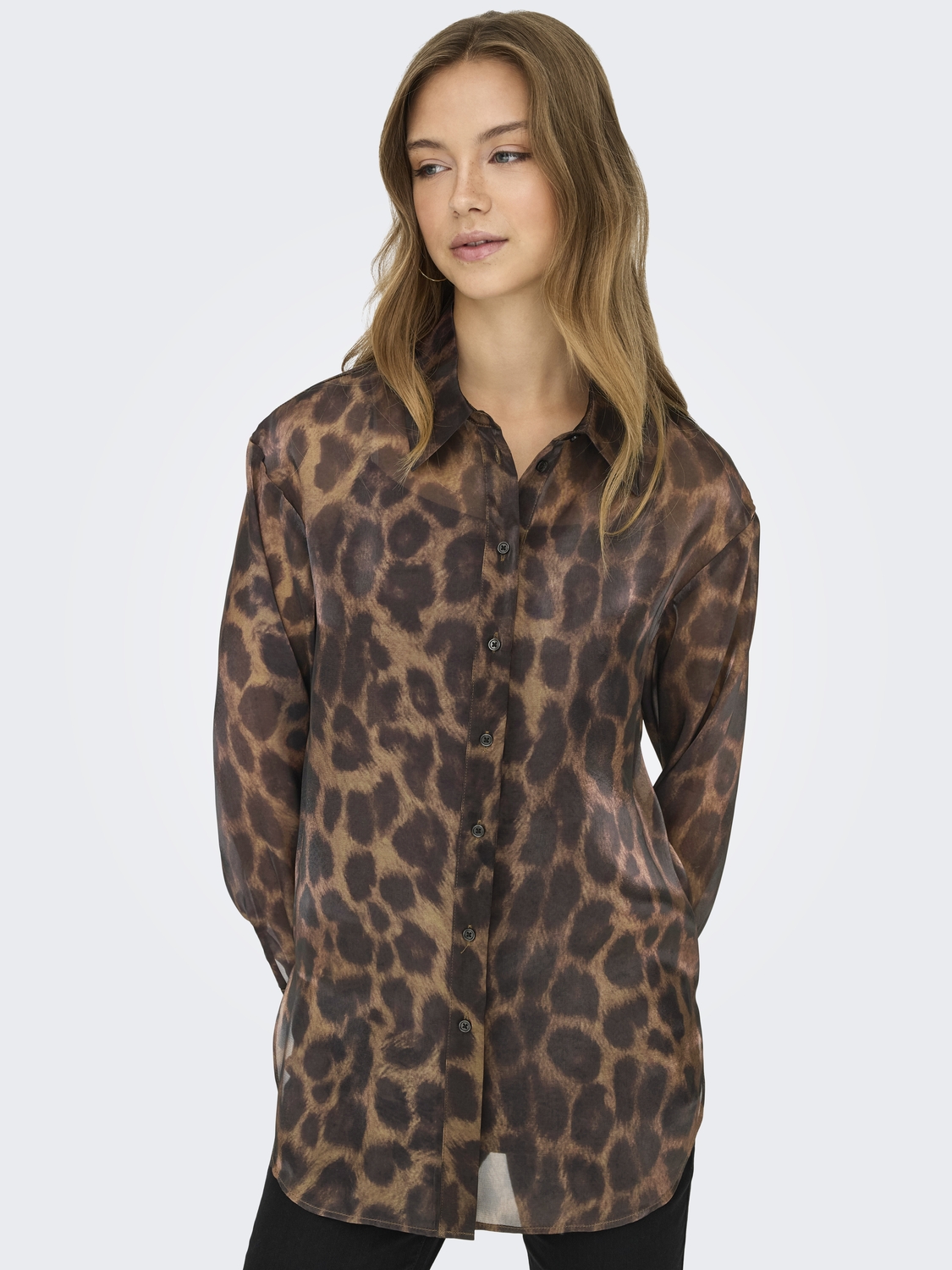 Only Onlstella Life Ls Loose Shirt Wvn
