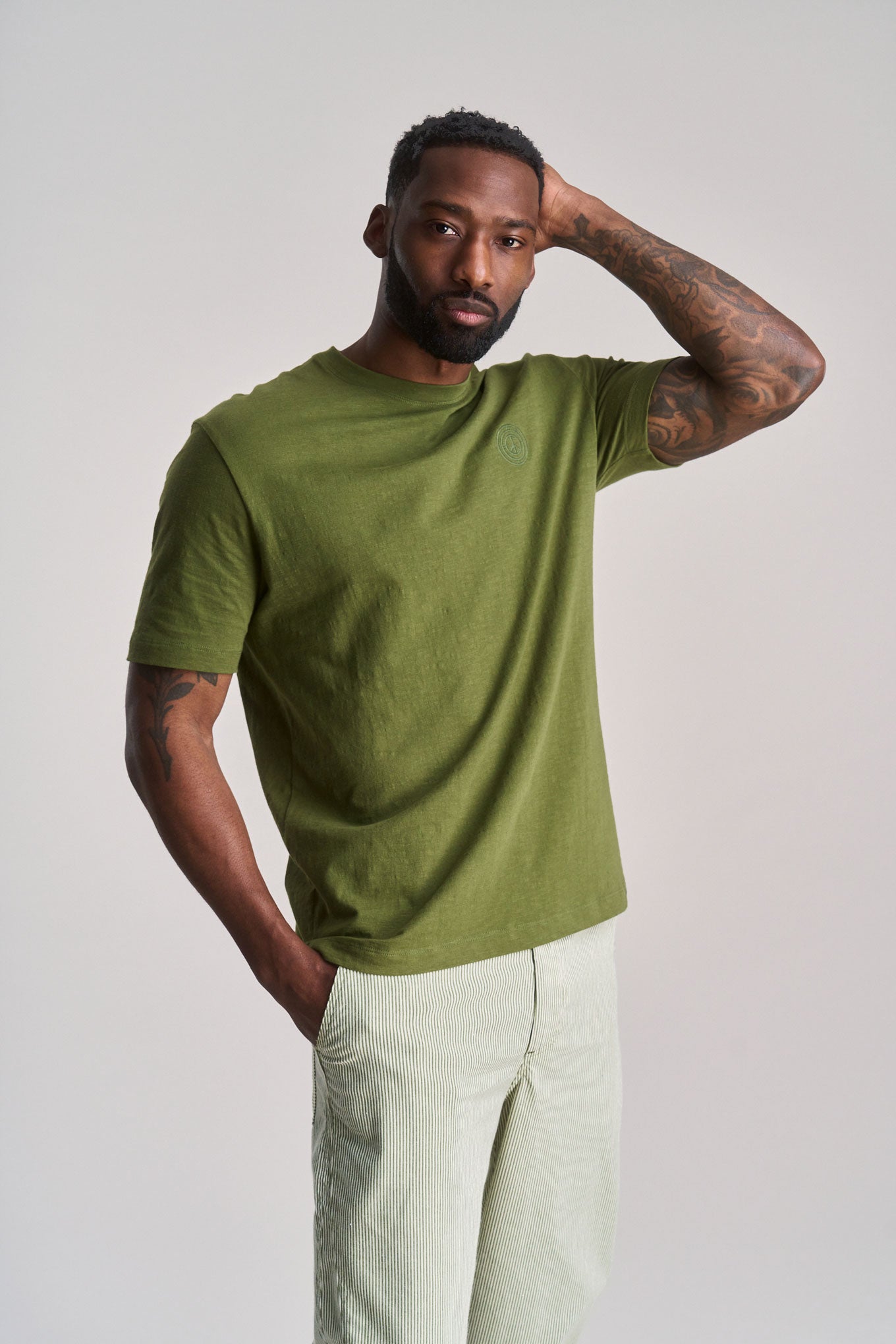 KOMODO Herren vegan T-Shirt Kin Green