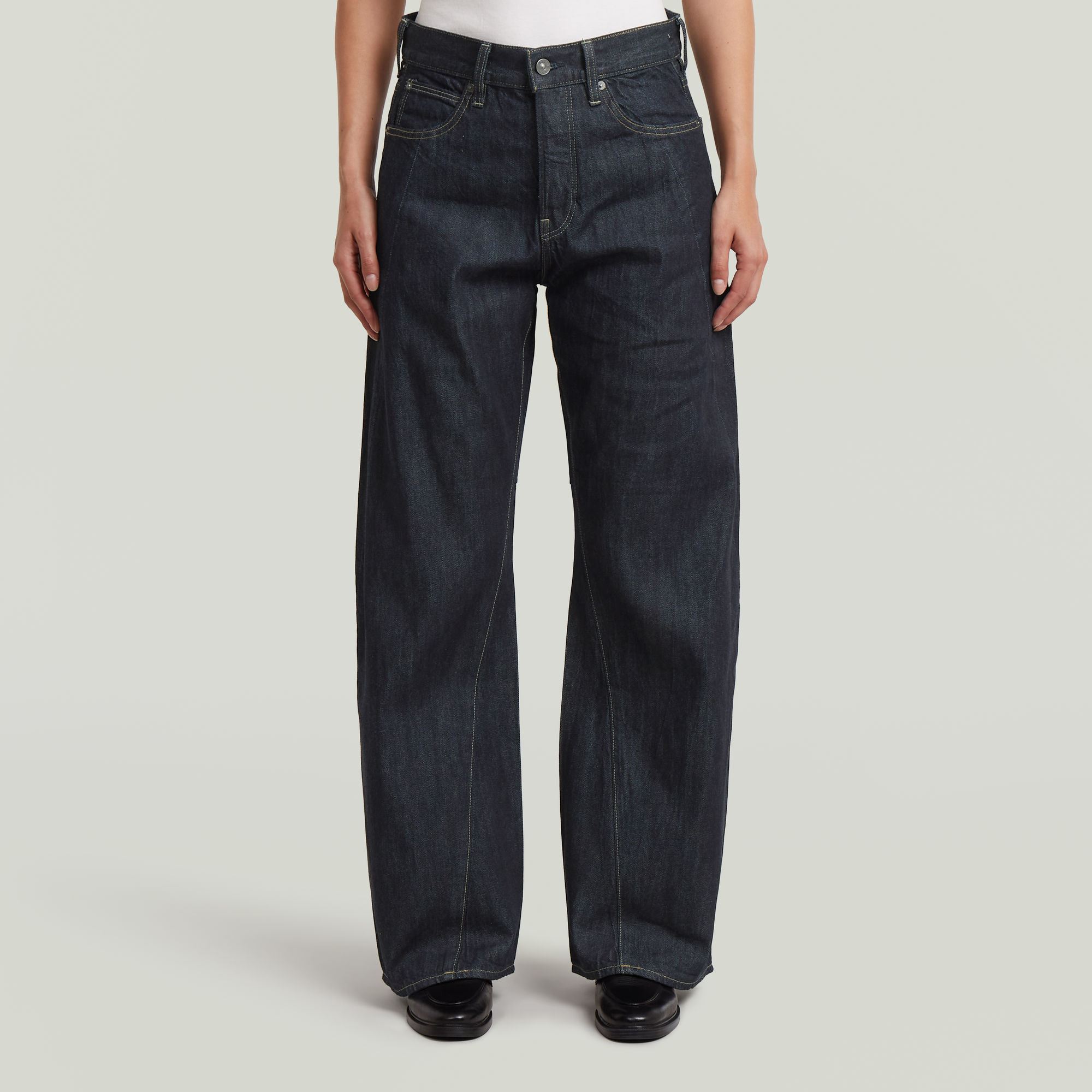 G-Star RAW Contor Wide Jeans - Donkerblauw - Dames