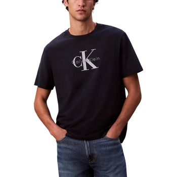Calvin Klein Jeans T-shirt Korte Mouw  SS Hero Monologo Tee LV04RB862G
