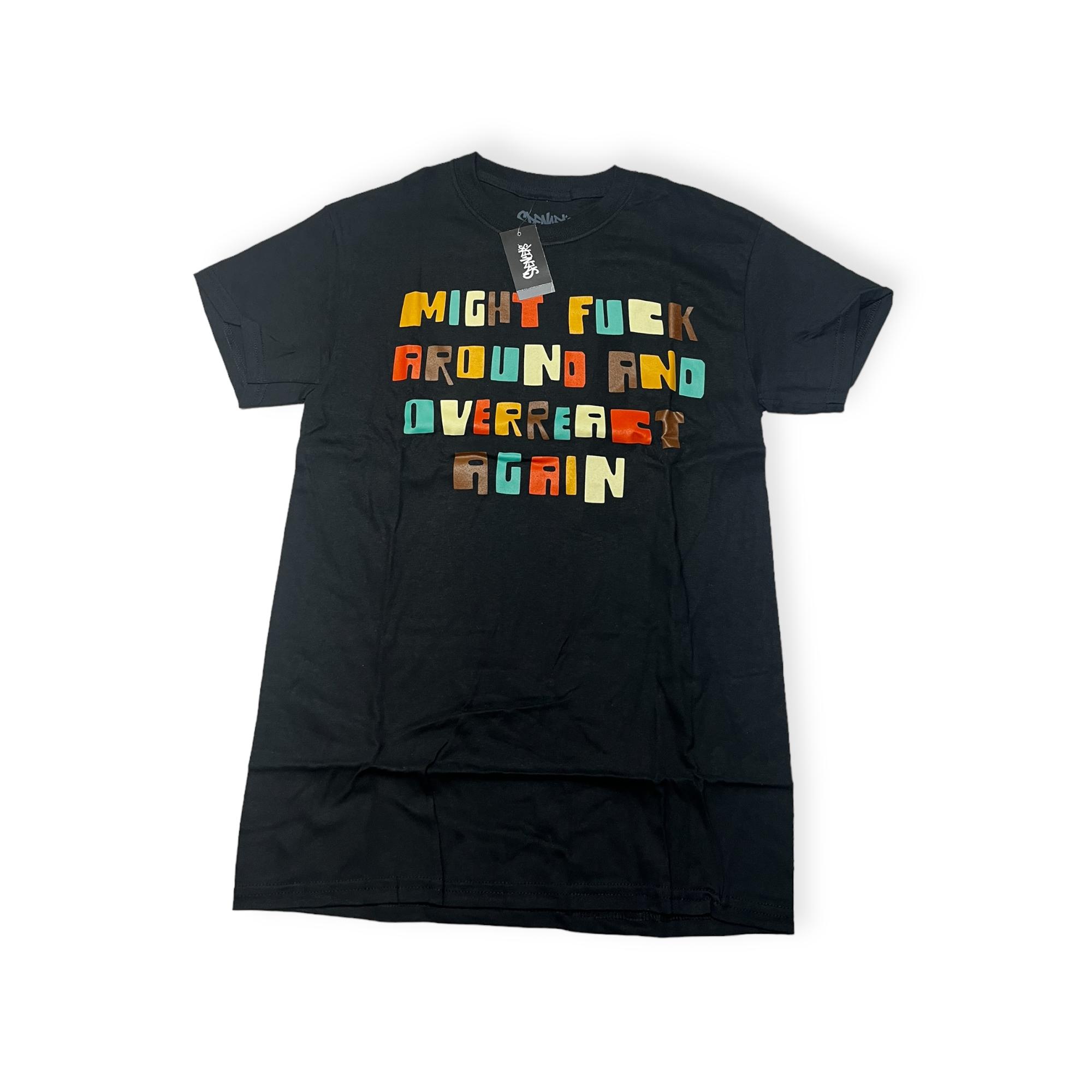 Outletup-clothes Koszulka T-shirt męski okrągły dekolt SPENCER'S NADRUK M