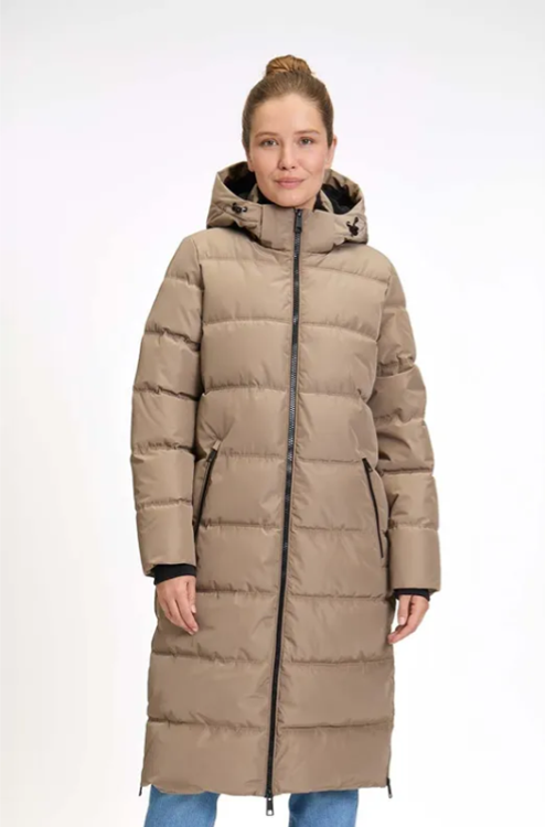 Covered Dames Winterjas Julia | Taupe
