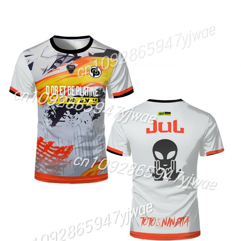 Haijian03 Herenvoetbal Heren T-shirt Jul Maillot Hoge Kwaliteit Korte Mouw Futsal Voetbaltenue Dames 90 Minuten Shirt MM9 T-shirts S
