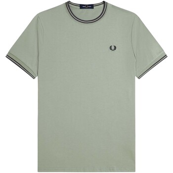 Fred Perry T-shirt Korte Mouw  Fp Twin Tipped T-Shirt