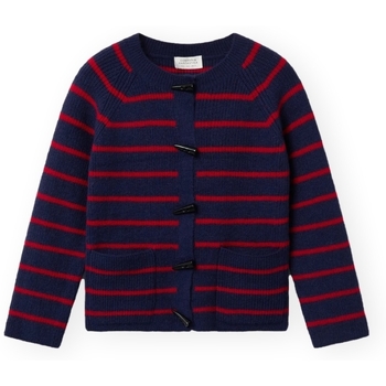 Compania Fantastica Trui  COMPAÑIA FANTÁSTICA Cardigan 10159 - Navy/Red
