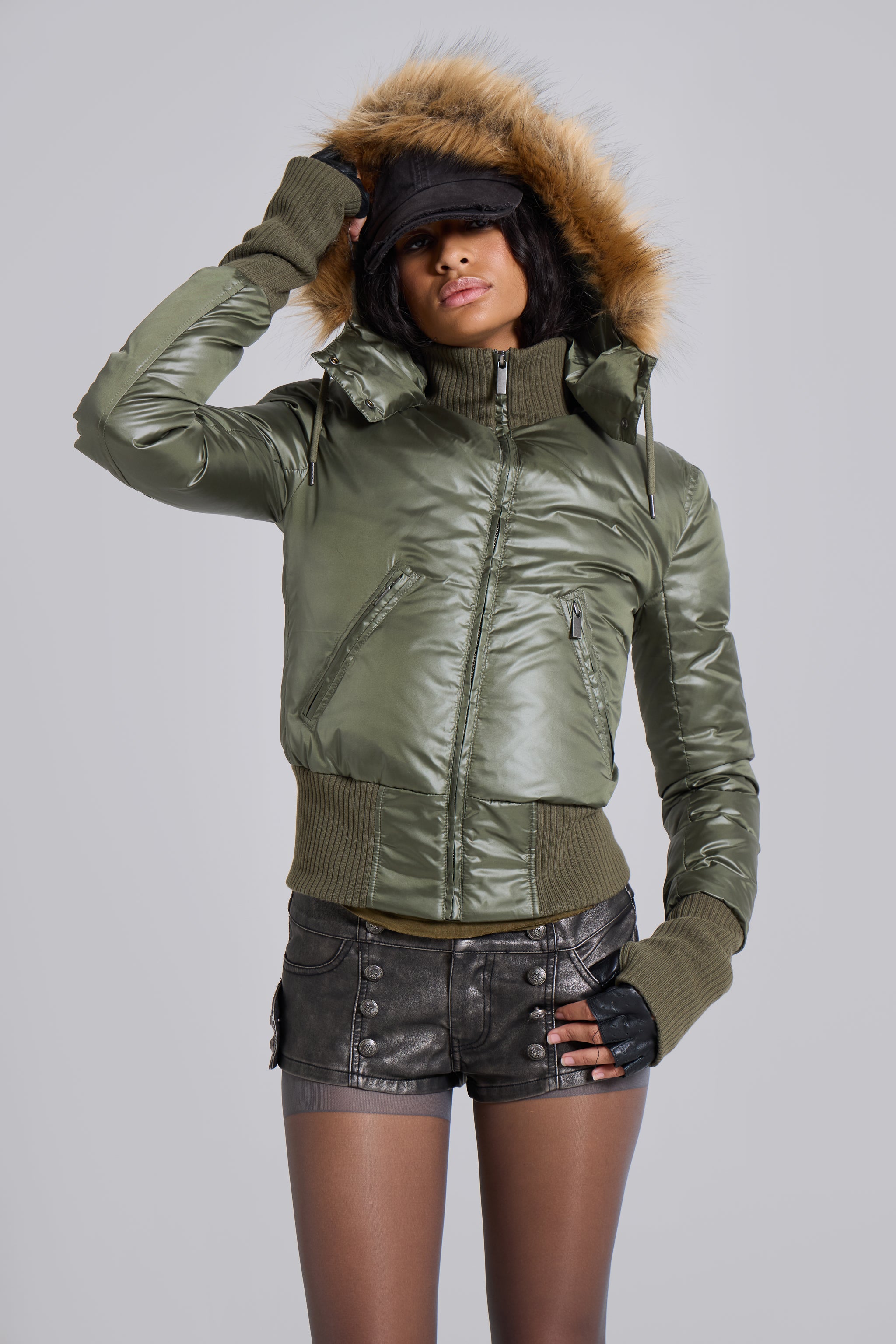 Jaded London Khaki Mercury Jacket