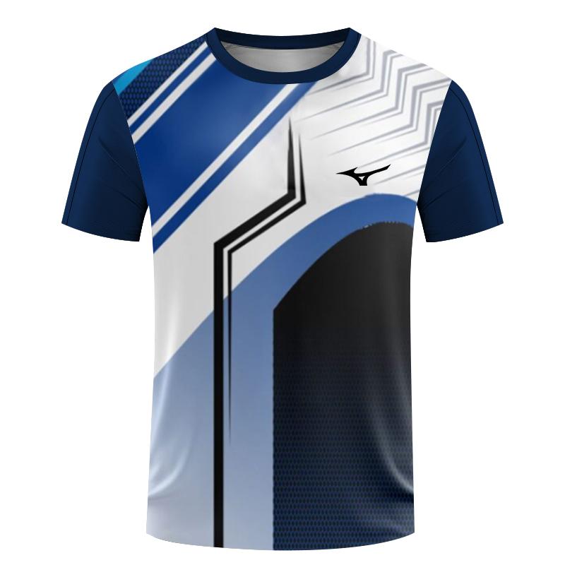 ETST WENDY Mannen T-shirt voor mannen Tennis Sport Sweatshirt Zomer Badminton Top Tees Oversized t-shirt Ademend Sneldrogend Herenkleding 5XL