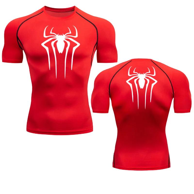 Xin nan zhuang Hardloop T-shirt Heren Korte Mouw Compressie Shirt Zomer Snel Droog Top Zwart Bodybuilding Spier Shirt Workout Ademend Gym XL