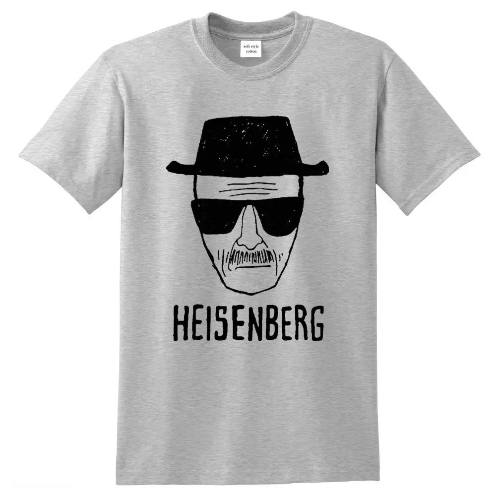 The best product for you Cool Heren t-shirt Breaking Bad Kleding Topkwaliteit 100% katoen los Heisenberg bedrukt T-shirt casual heren t-shirt S
