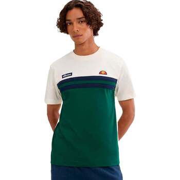 Ellesse T-shirt Korte Mouw  Venire T-Shirt Off White/Dark Green