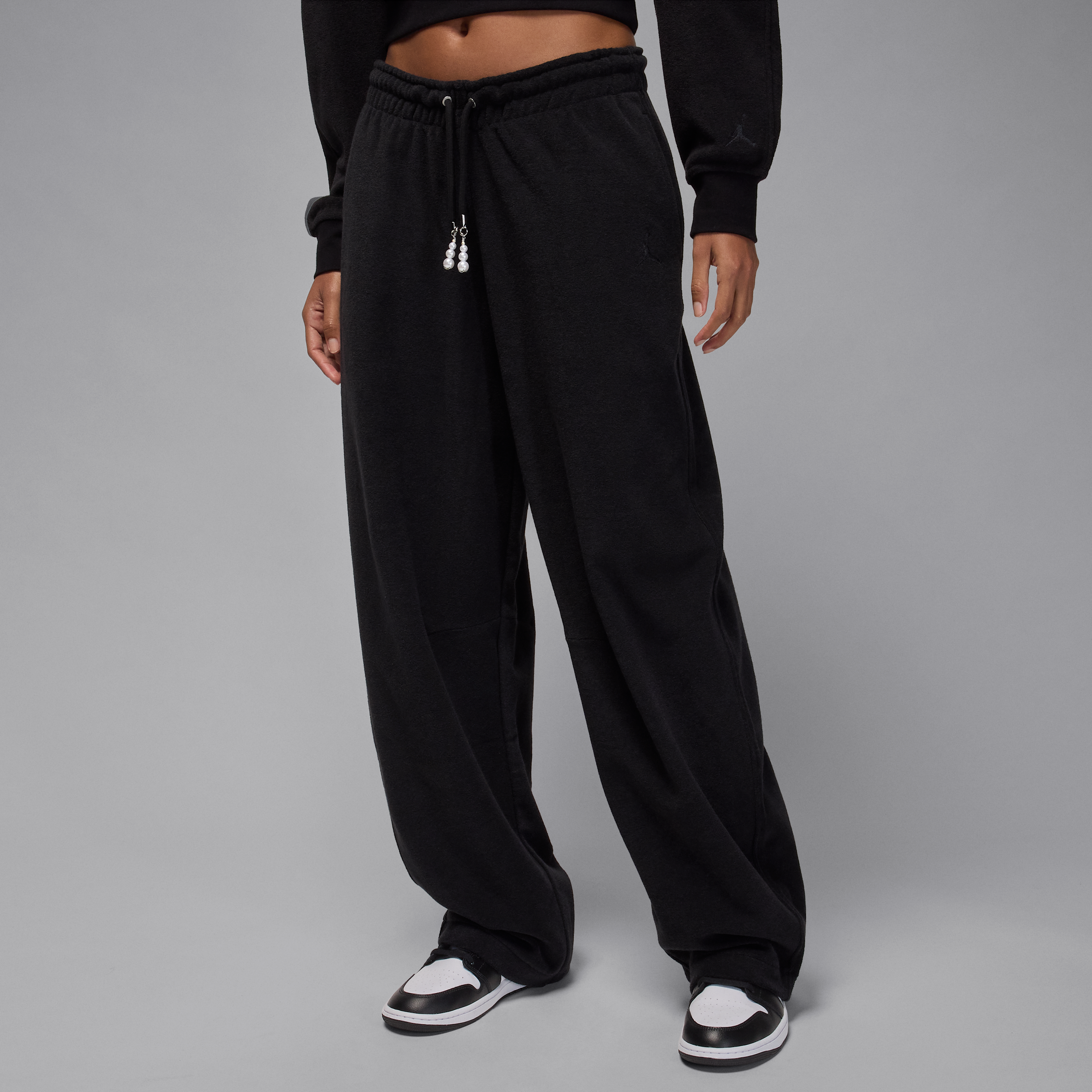 Jordan Flight Fleecebroek voor dames - Zwart