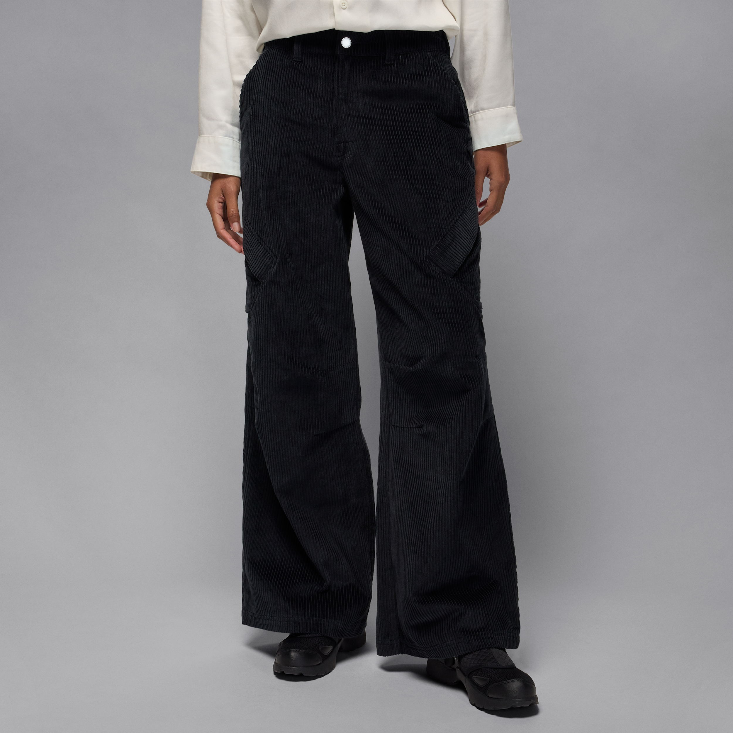 Jordan Flight Chicago corduroy damesbroek - Zwart