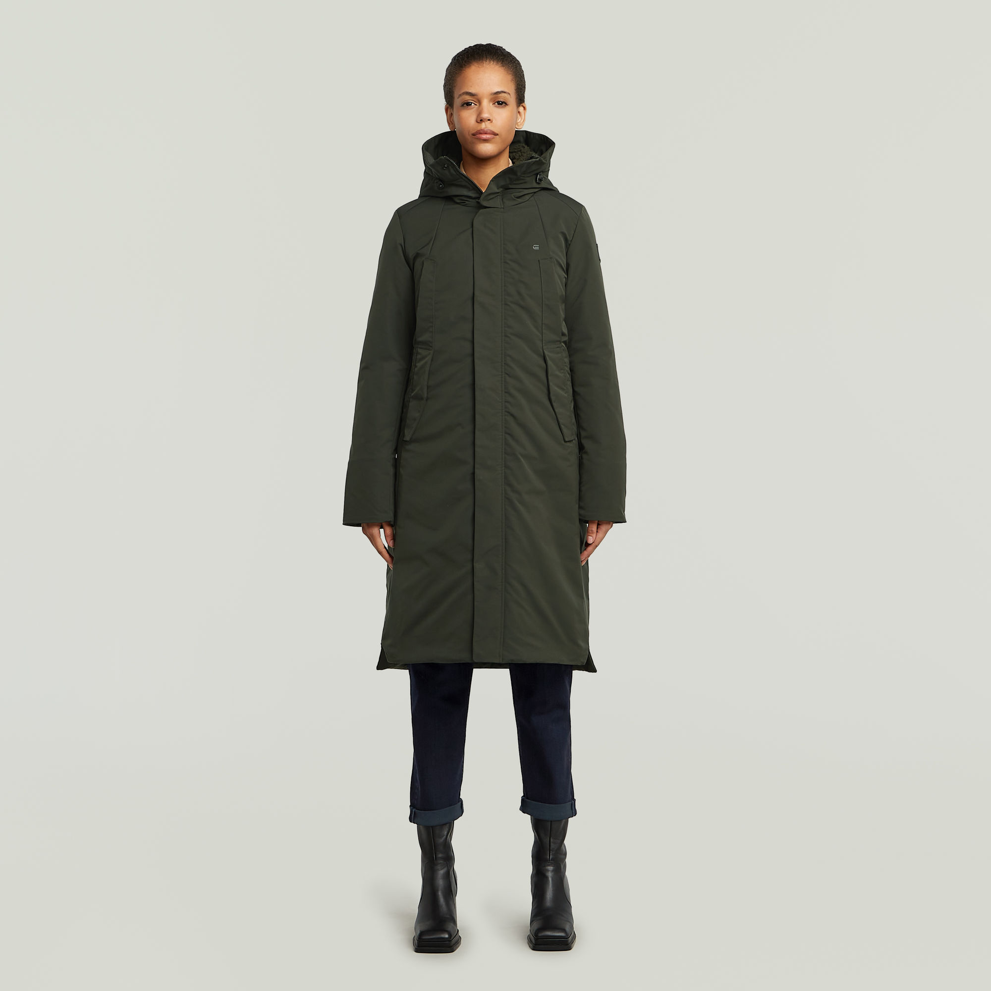 G-Star RAW Vodan 2.0 Long Jack - Grijs - Dames