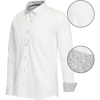 Cappuccino Italia Overhemd  Regular Fit Overhemd White