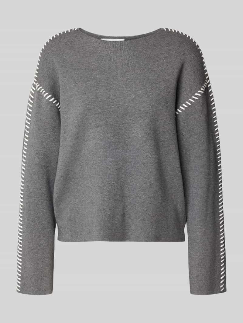 Y.A.S Gebreide trui YASSTITCHA LS KNIT PULLOVER S. NOOS