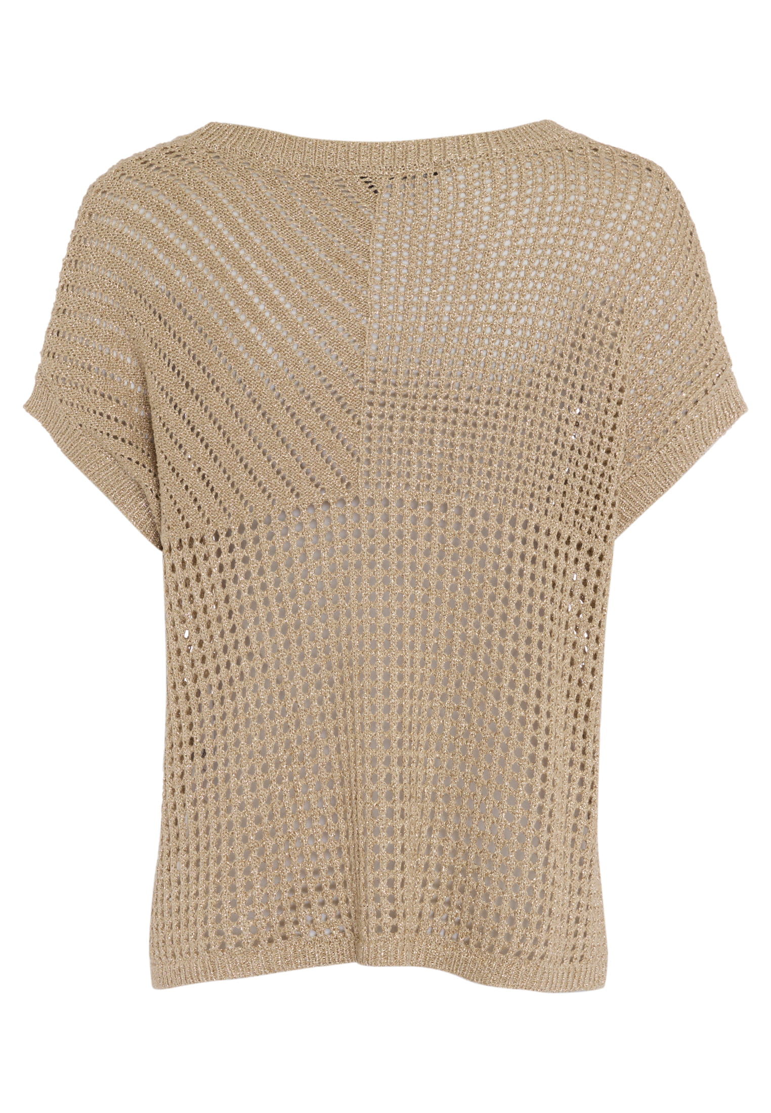 MARC AUREL Pullover aus Lurex-Ajour