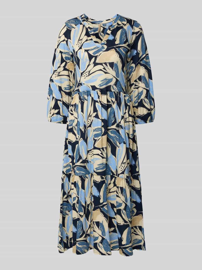 Soyaconcept Gedessineerde jurk SC-FELICITY AOP 528