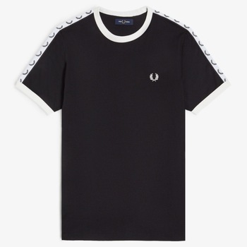 Fred Perry T-shirt Korte Mouw  TAPED RINGER T-SHIRT