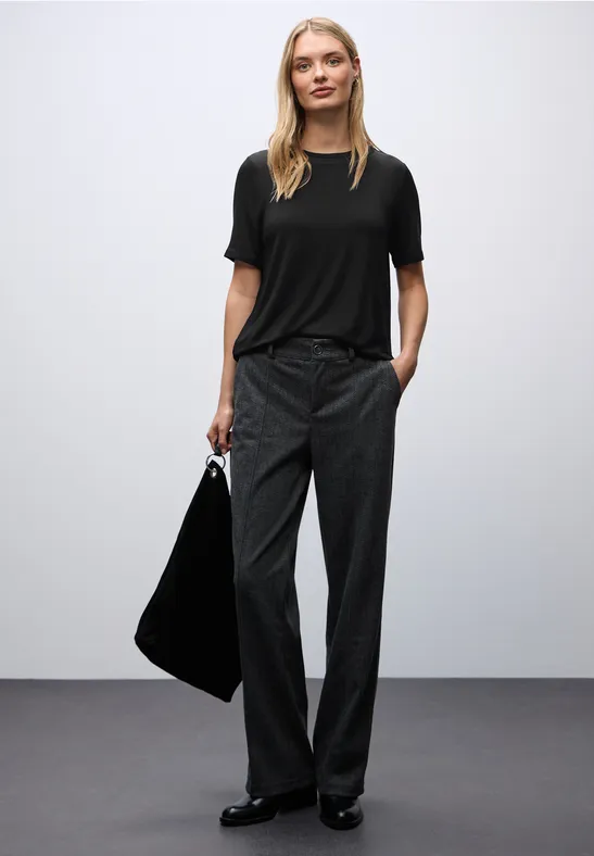 STREET ONE Shirt met korte mouwen