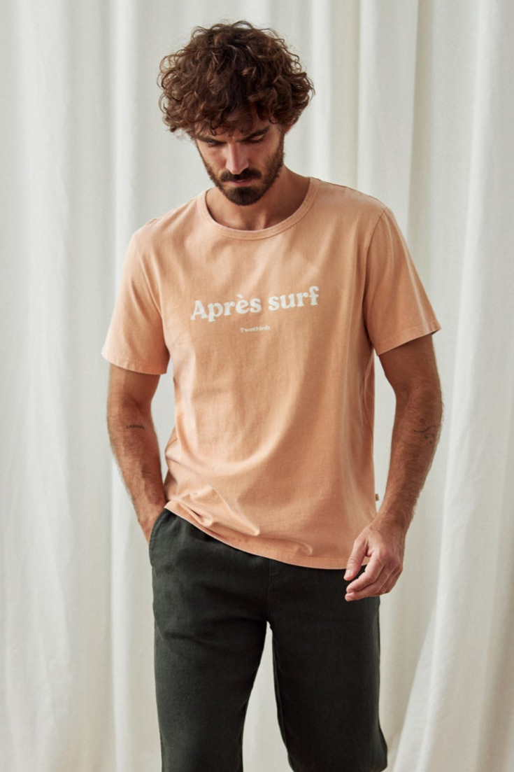 TWOTHIRDS Herren vegan T-Shirt Maroon Karotte Orange