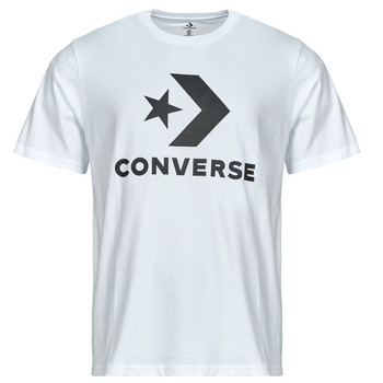 Converse T-shirt Korte Mouw  STANDARD FIT CENTER FRONT LARGE LOGO STAR CHEVRON TEE