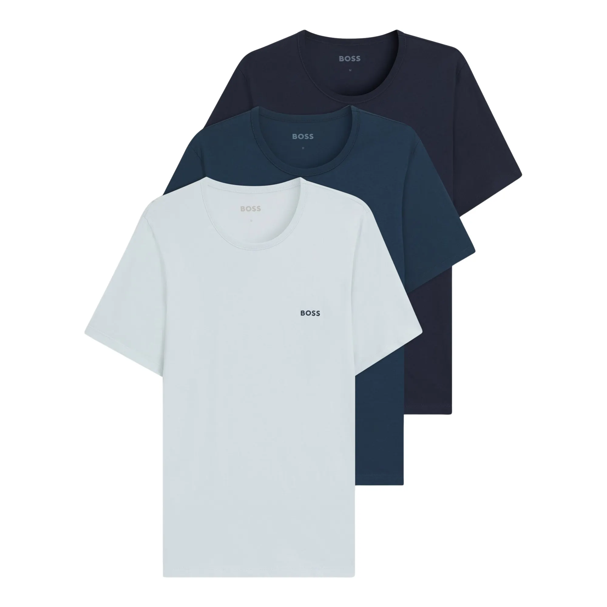 BOSS T-shirt TShirtRN 3P Classic (3-delig)