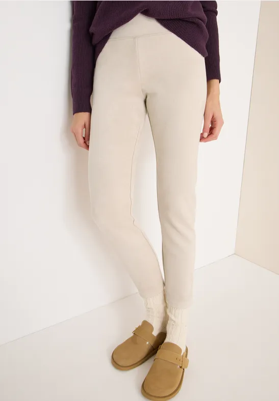 Cecil Legging Veloursleggings met elastische band