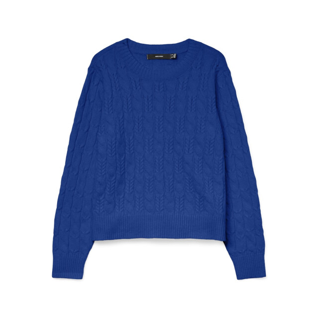 Vero Moda Gebreide trui VMARIES LS O-NECK CABLE PULLOVER BF