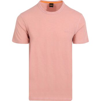 Boss T-shirt Korte Mouw  T-shirt Tegood Roze
