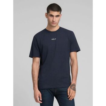 Replay T-shirt Korte Mouw  M3098.2660-067 NIGHT BLUE