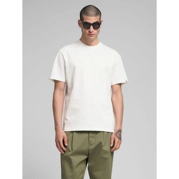 Replay T-shirt Korte Mouw  M3016.23804-011 NATURAL WHITE