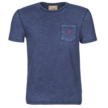 Polo Ralph Lauren T-shirt Korte Mouw  T-SHIRT AJUSTE COL ROND EN COTON LOGO PONY PLAYER